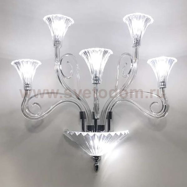 Бра JAGO Diamante NCA 125 Colored Crystals