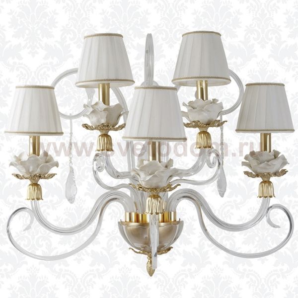 Бра JAGO Flower NCA 304 Oro/Beige