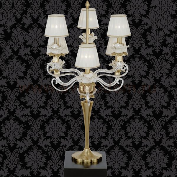 Настольная лампа JAGO Flower NCL 304 Oro