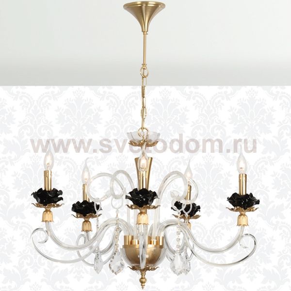 Люстра JAGO Flower NCS 302 Oro/Nero