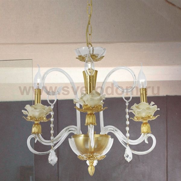 Люстра JAGO Flower NCS 308 Oro/Beige