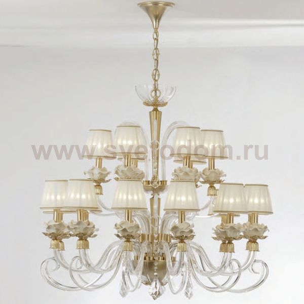 Люстра JAGO Flower NCS 309 Oro/Beige