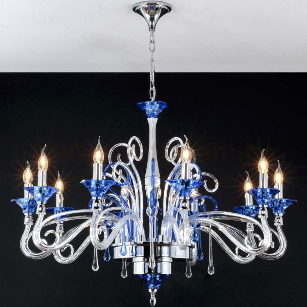 Люстра JAGO Orchidea NCS 410 Arg Tr/Blue 