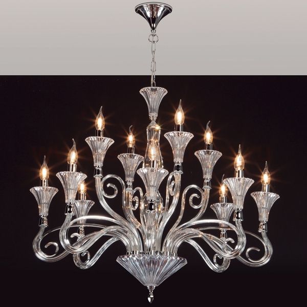 Люстра JAGO Diamante NCS 461 Transparent Crystals 