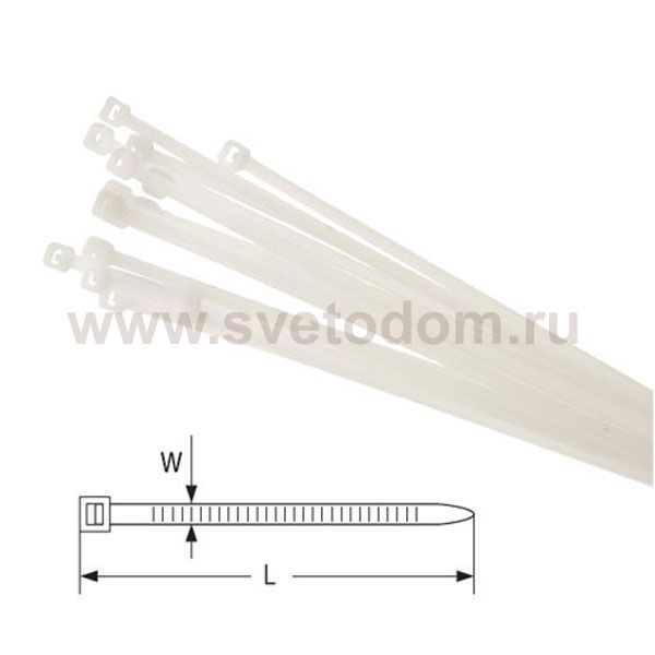 Хомуты Navigator 71 026 NCT-036-180-50/WH