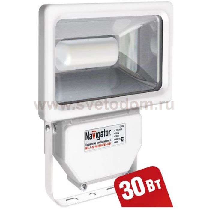 Прожектор LED Navigator 94 629 NFL-P-30-4K-WH-IP65-LED