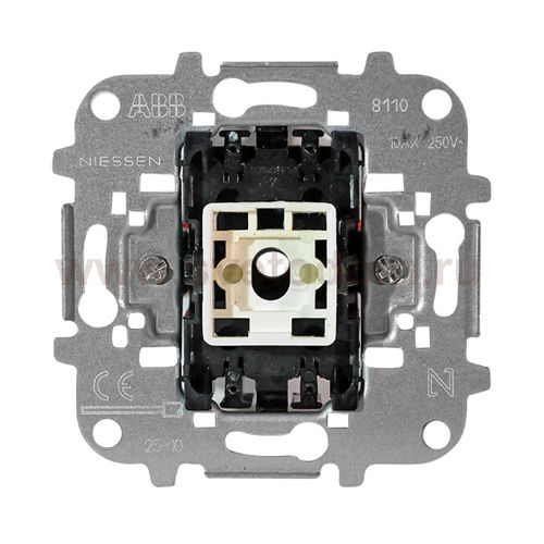 Механизм прохд. Выключатель 10А 250В [NIE 8110] 8110