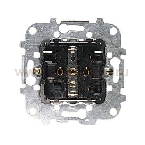 Механизм розетки 2Р+Е с втычными клеммами 16А 250В [NIE 8188_6] 8188.6