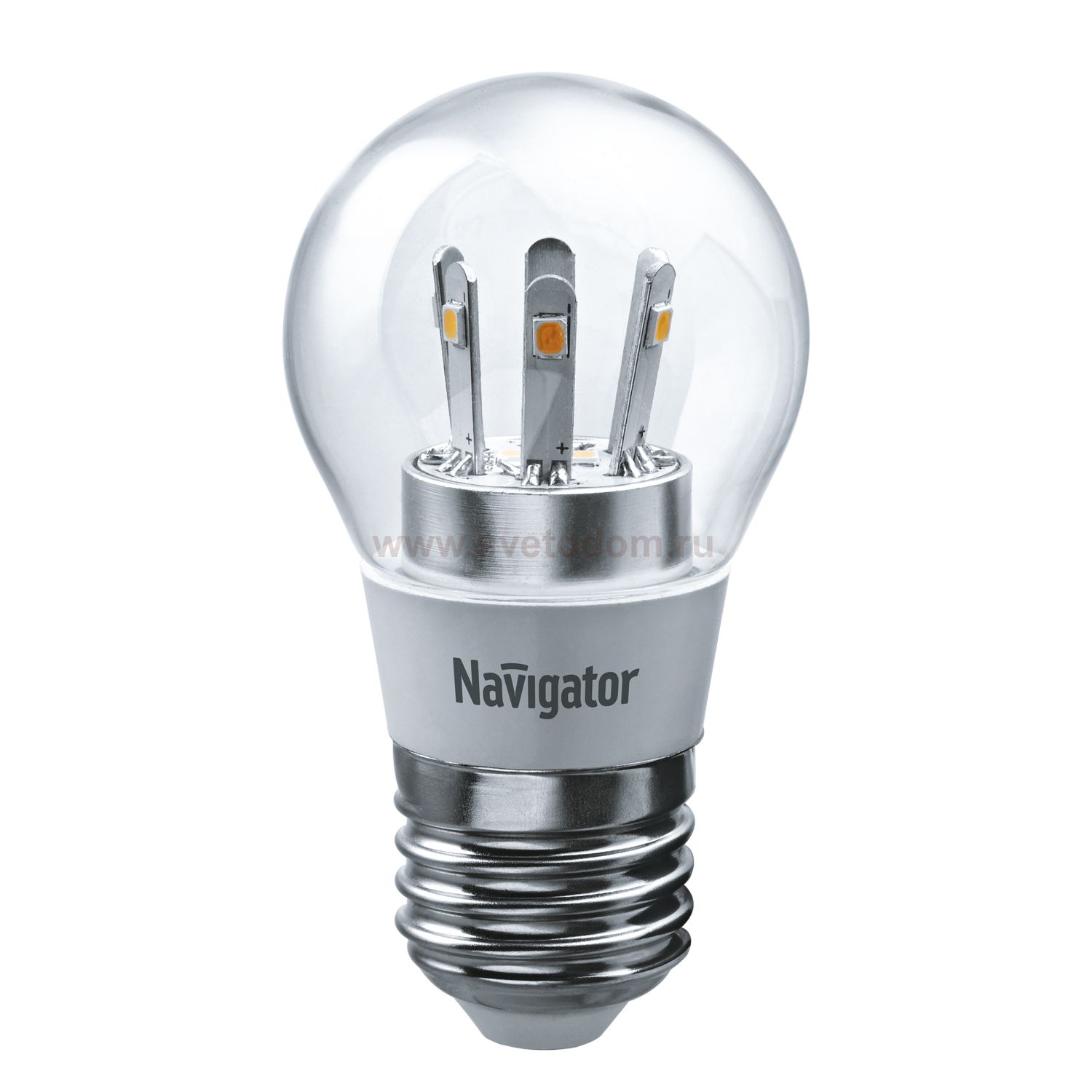 Лампа Navigator 71 295 NLL-G45-5-230-2.7K-E27-CL
