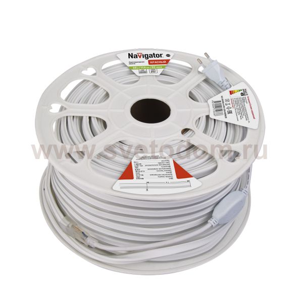 СД Лента Navigator 71 933 NLS-2835R92-9-IP67-220V-NEONLED