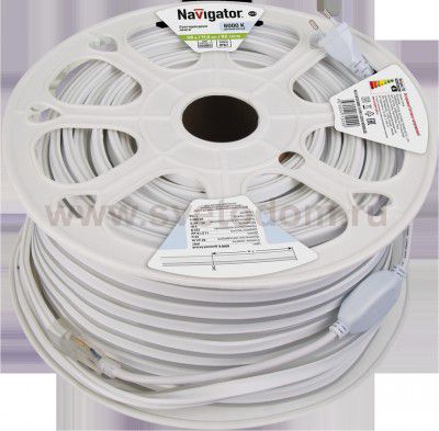 СД Лента Navigator 71 929 NLS-2835CW92-9-IP67-220V-NEONLED (50М)