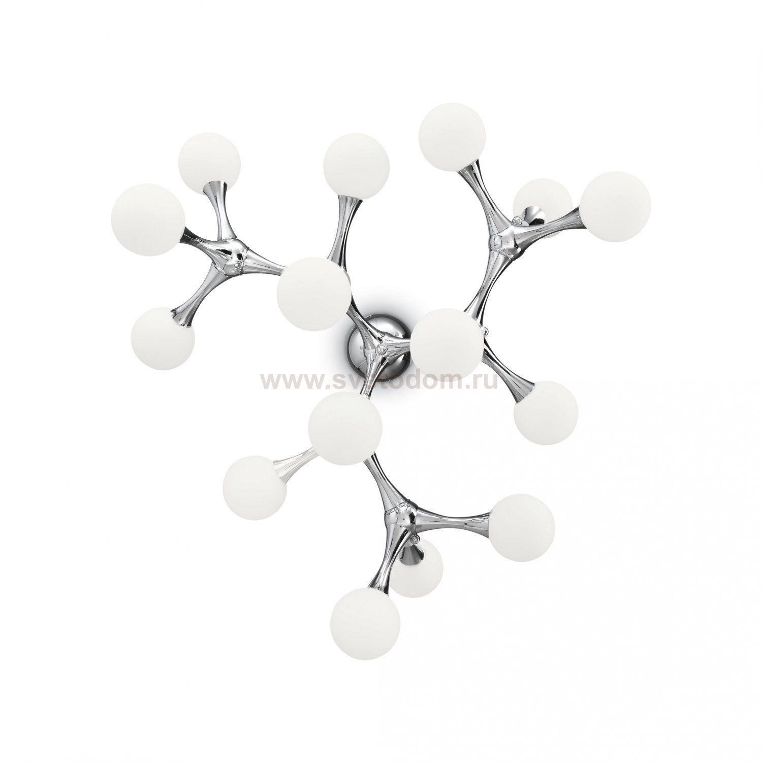 Потолочный светильник Ideal lux NODINO PL15 CROMO (133409)