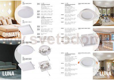 Светильник встраиваемый светодиодный Novotech 358028 LUNA