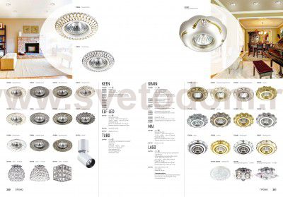 Встраиваемый светильник Novotech 370372 KEEN