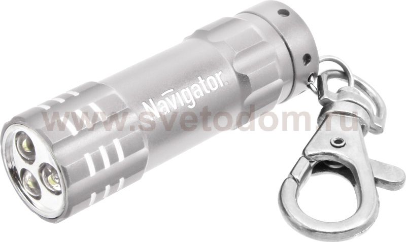 Фонарь Navigator 94 969 NPT-KC03-Gr-3LR44 брелок
