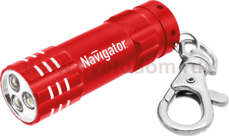 Фонарь Navigator 94 972 NPT-KC03-R-3LR44 брелок