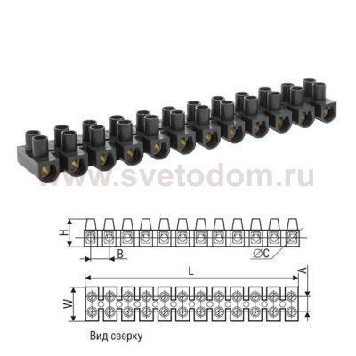 Колодки КЗВ Navigator 71 013 NTB-UPP-S12-10/BL