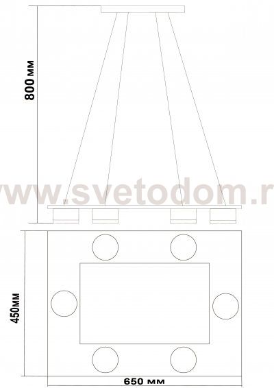 Светильник Lucia Tucci Natura 152.6 LED 