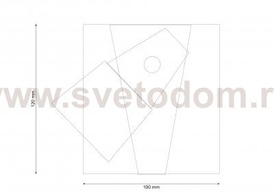 Светильник настенный бра Lucia Tucci Natura W079.1