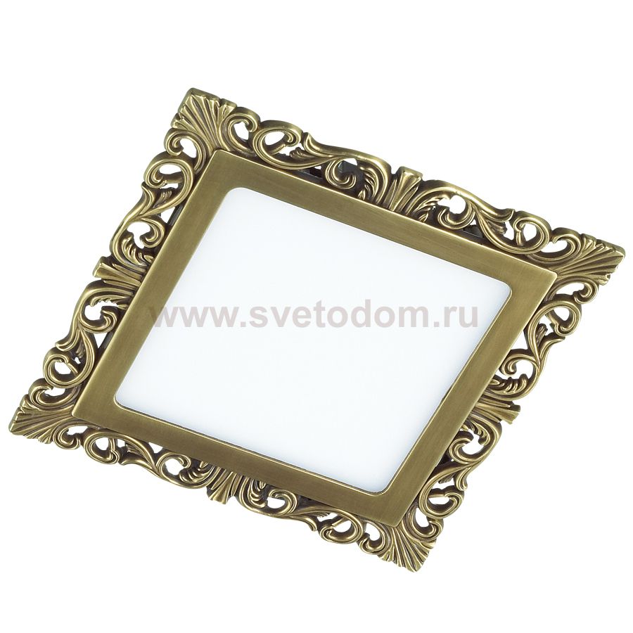 Встраиваемый светодиодный светильник со встроенным драйвером Novotech 357273 PEILI