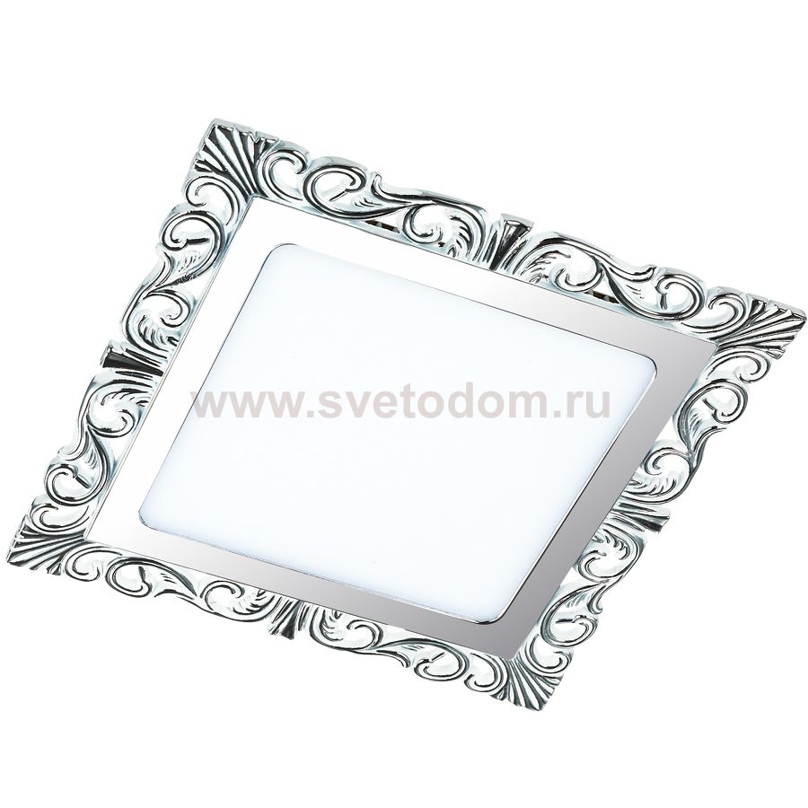 Встраиваемый светодиодный светильник со встроенным драйвером Novotech 357282 PEILI