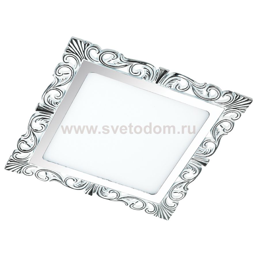 Встраиваемый светодиодный светильник со встроенным драйвером Novotech 357283 PEILI