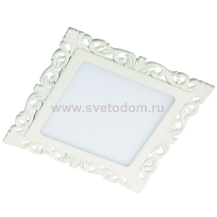 Встраиваемый светодиодный светильник со встроенным драйвером Novotech 357284 PEILI