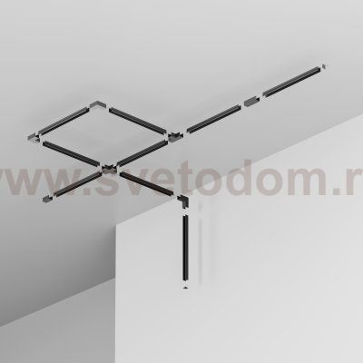 Профиль для уличной трековой системы Maytoni O-TR001-P-B3M Профиль для уличной трековой системы Elasity IP