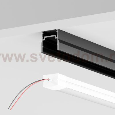 Профиль для уличной трековой системы Maytoni O-TR001-P-B3M Профиль для уличной трековой системы Elasity IP