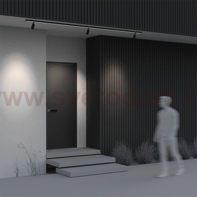 Уличный трековый светильник Outdoor O-TR01-1-S-16WB3K