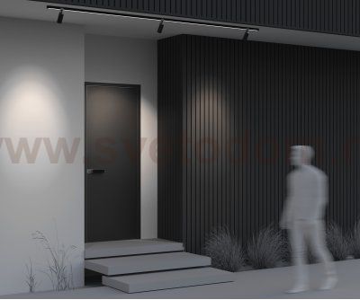 Уличный трековый светильник Outdoor O-TR01-1-S-16WB3K