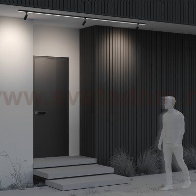 Уличный трековый светильник Maytoni O-TR01-1-S-8WB3K Focus