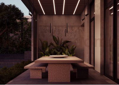 Уличный трековый светильник Maytoni O-TR01-1-S-8WB3K Focus