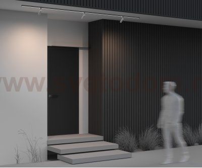 Уличный трековый светильник Outdoor O-TR01-1-S-8WW3K