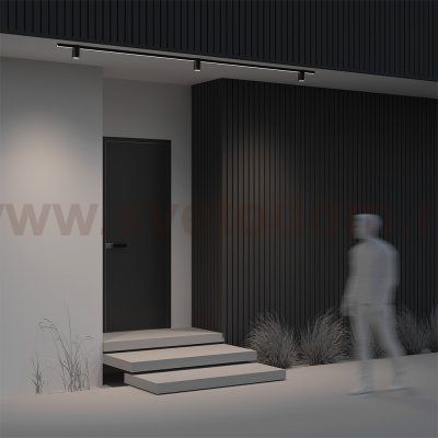 Уличный трековый светильник Outdoor O-TR01-2-S-16WB3K