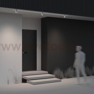 Уличный трековый светильник Outdoor O-TR01-2-S-16WW3K