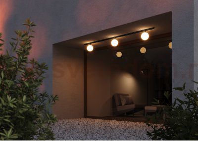 Уличный трековый светильник Outdoor O-TR01-2-S-9WB3K