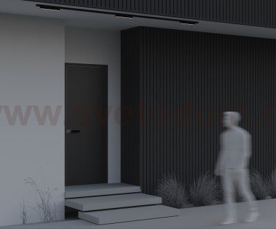 Уличный трековый светильник Outdoor O-TR02-1-S-12WB4K