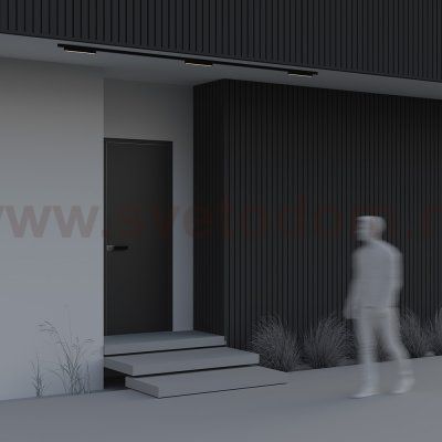 Уличный трековый светильник Outdoor O-TR02-1-S-12WB4K