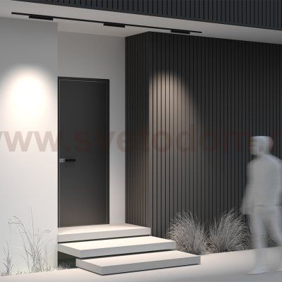 Уличный трековый светильник Outdoor O-TR02-2-S-18WB4K