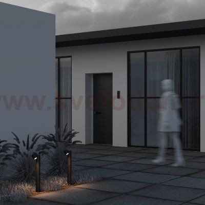 Ландшафтный светильник Maytoni O010FL-01B Wall Street