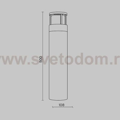Ландшафтный светильник Maytoni O011FL-L6B Wolseley Road