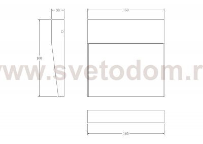Подсветка для лестниц Maytoni O047SL-L7B3K