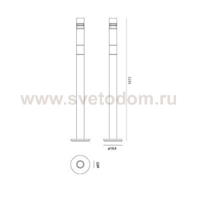 Торшер напольный Artemide O3 Objective