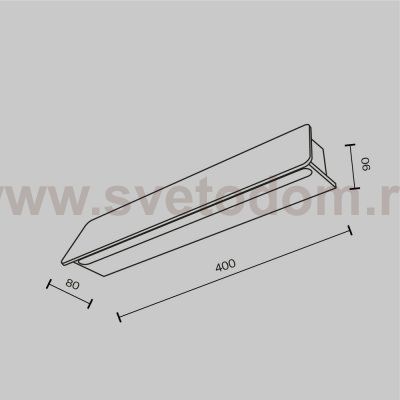 Настенный светильник (бра) Maytoni O429WL-L10GF3K Trupp