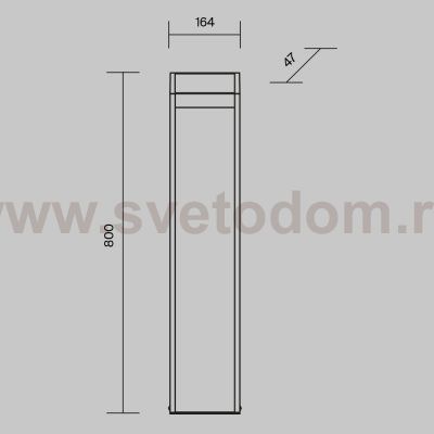 Ландшафтный светильник Maytoni O444FL-L13GF3K2 Sten