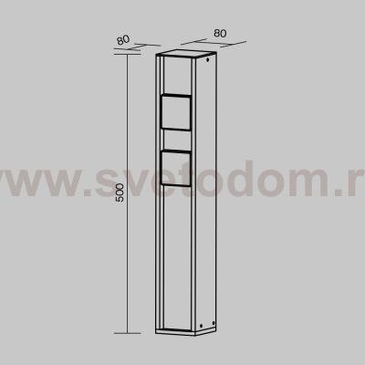 Уличная розетка Maytoni O459FL-GF02SC Socket