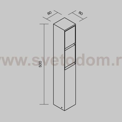 Уличная розетка Maytoni O460FL-GF02SC Nido