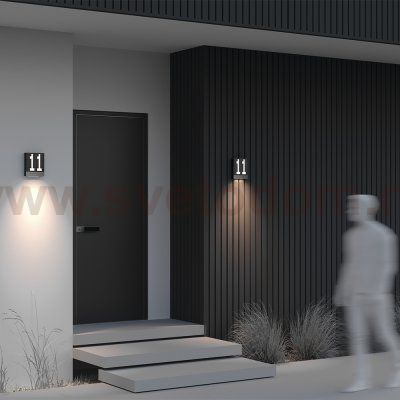 Настенный светильник (бра) Outdoor O475WL-L10GF3K