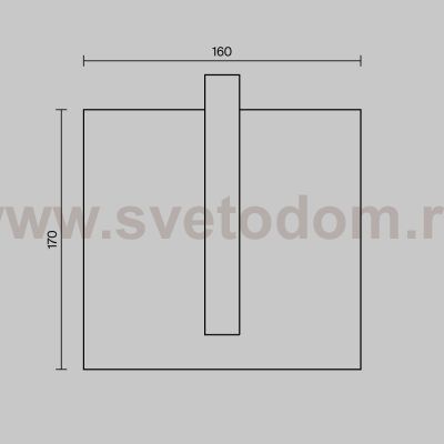 Уличный настенный светильник Outdoor O484WL-L6GF3K
